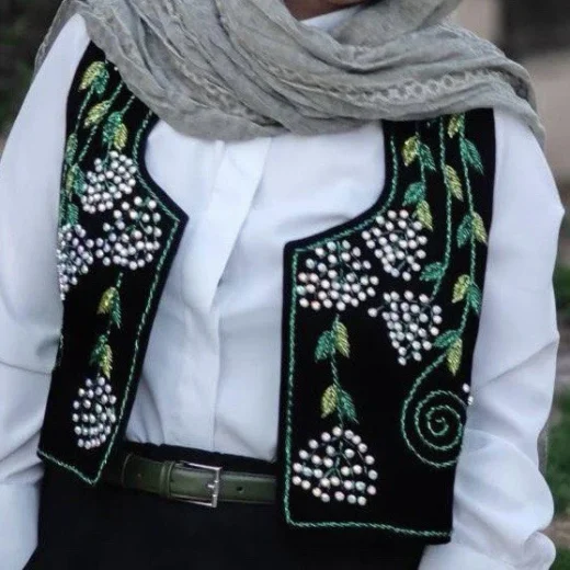 سخمه مخمل جواهردوزی طرح الناز کد 1111 - Image 4