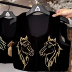 سخمه جواهردوزی طرح اسب کد 1141