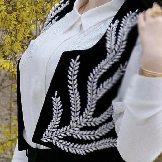 سخمه جواهردوزی طرح خوشه پر کد 1173 - Image 3