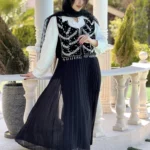 سخمه جواهردوزی طرح خوشه آویزدار کد 1174