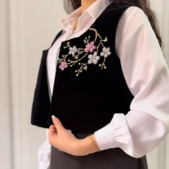 سخمه جواهردوزی طرح شکوفه ناز کد 1163