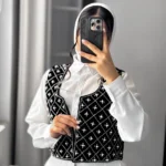 سخمه جواهردوزی طرح مروارید شطرنجی کد 1185