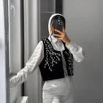 سخمه جواهردوزی طرح رقص مروارید کد 1186 - Image 3