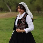 سخمه مخمل شکوفه پاستیلی آماده ارسال - Image 3