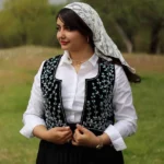 سخمه مخمل شکوفه پاستیلی آماده ارسال - Image 2