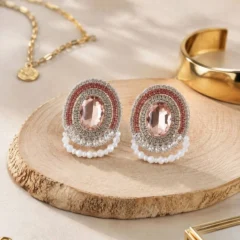 گوشواره جواهردوزی کد 2229
