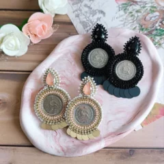گوشواره جواهردوزی کد 2236