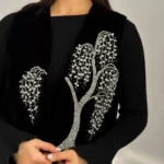سخمه یقه راستا بید مجنون کد 1259 - Image 2