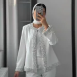 کت عروس سفید آماده ارسال