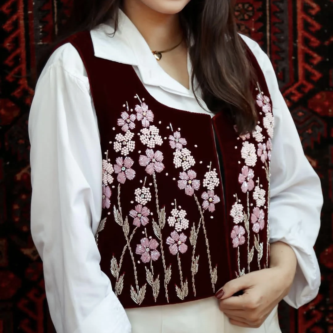 C2F1CDC6-47E1-4EF4-888B-EB0F4D8FA356 سخمه دشت گل صورتی کد 1261 - Image 1