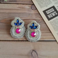 گوشواره جواهردوزی آناهیتا کد 2262